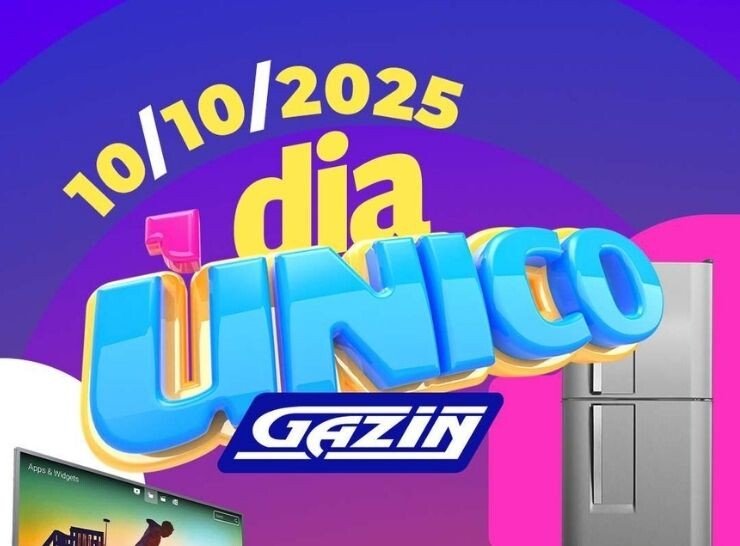 Dia Único Gazin, nesta sexta feira 10/10/2025 confira!