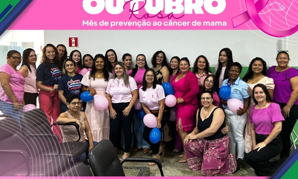 🎀 Câmara Municipal promove palestra em alusão ao Outubro Rosa