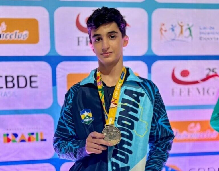 Estudante-atleta do Irã conquista medalha de bronze para Rondônia nos Jogos Escolares Brasileiros