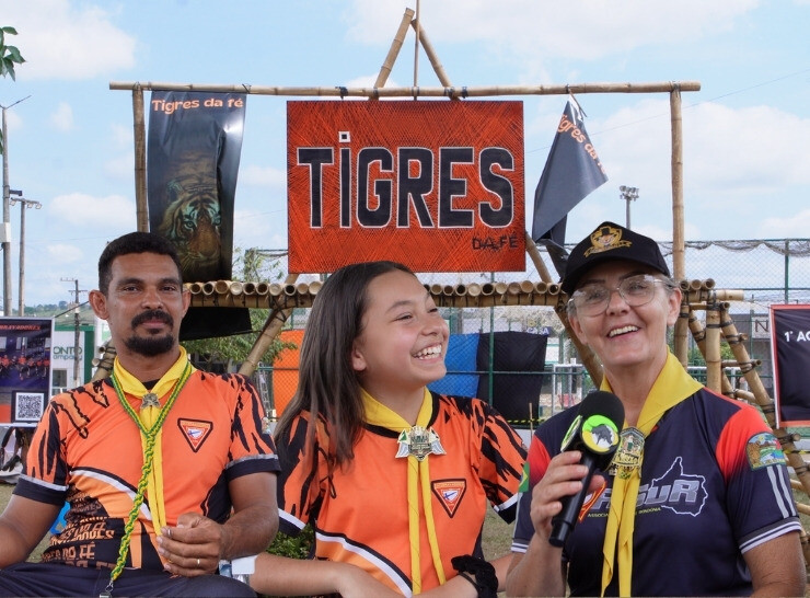 1º Acampamento Urbano, Clube de Desbravadores Tigres da Fé em Alta Floresta Ro