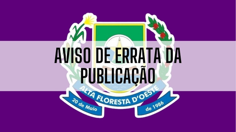 Aviso de errata da publicação pregão eletronico nº 49/2025/registro de preço