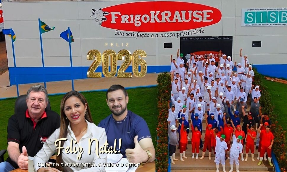 Mensagem de Fim de Ano do FrigoKrause de Alta Floresta D´Oeste Ro