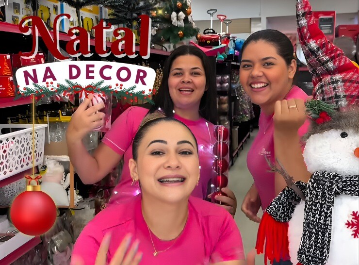 Corre ainda da tempo de garantir seus itens de Natal na Decor Utilidades com 20% de desconto à vista!!🤩💥