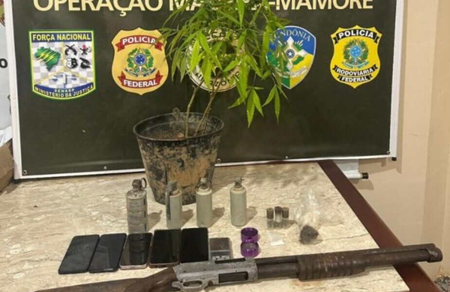 PF e PM prendem em flagrante mulher por posse ilegal de artefatos explosivos e posse ilegal de arma de fogo
