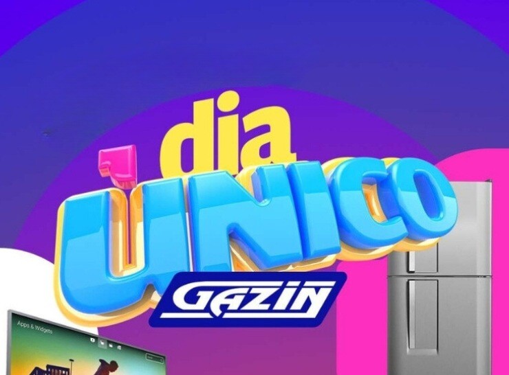 Dia Único Gazin, muitas ofertas pra você aproveitar!
