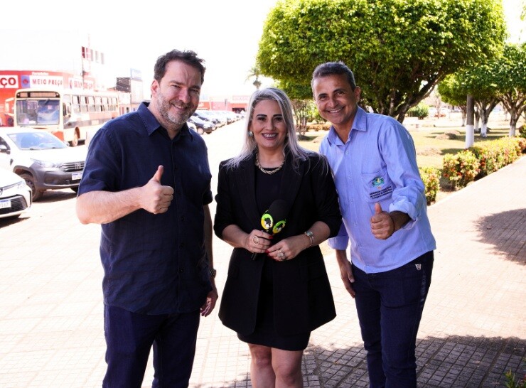 Presidente da Ale Alex Redano anuncia recursos durante visita à Alta Floresta D´Oeste