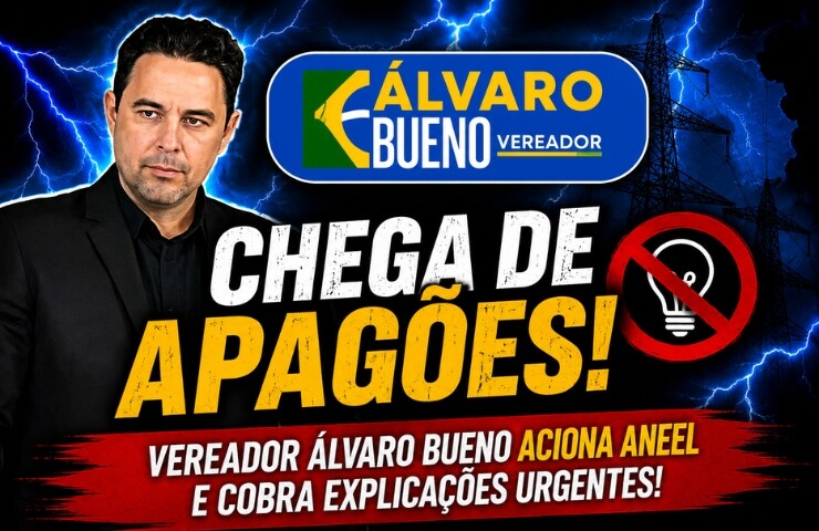 Vereador Álvaro Bueno aciona ANEEL para solucionar apagões em Distritos de Alta Floresta e Região