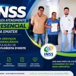 INSS realiza atendimento presencial na Emater e leva serviços previdenciários à população de Alta Floresta d’Oeste