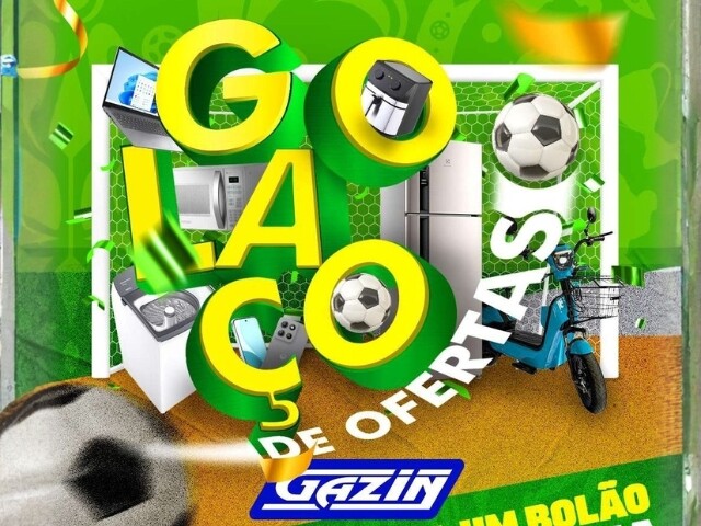 Promoção Golaço de ofertas Gazin,venha conferir!