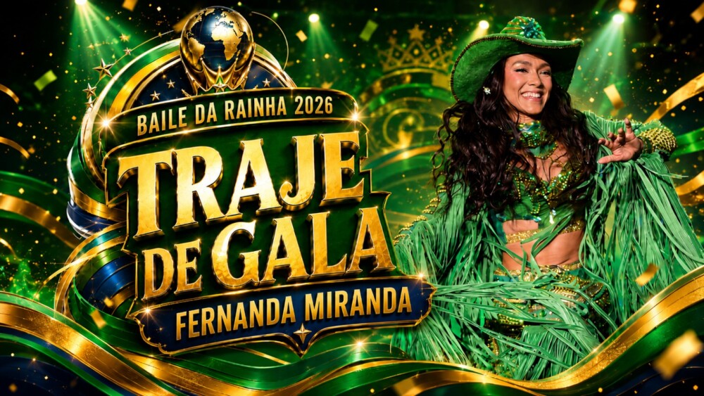 TRAJE DE GALA — Fernanda Miranda — Baile da Rainha 2026 👑