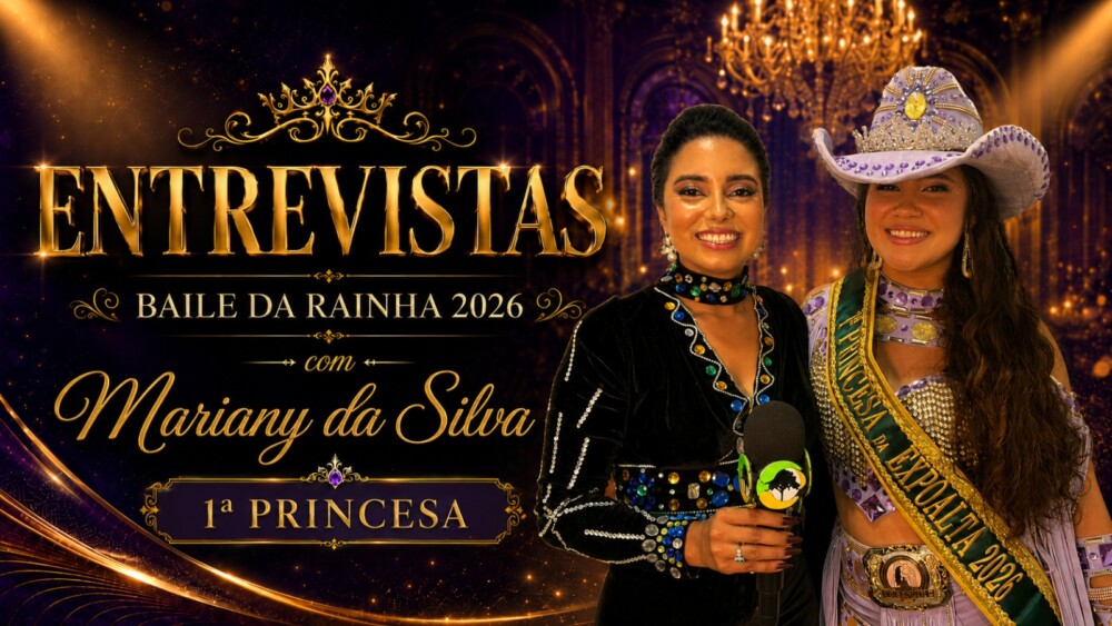 Entrevista com a 1ª Princesa da 36º Expoalta 2026