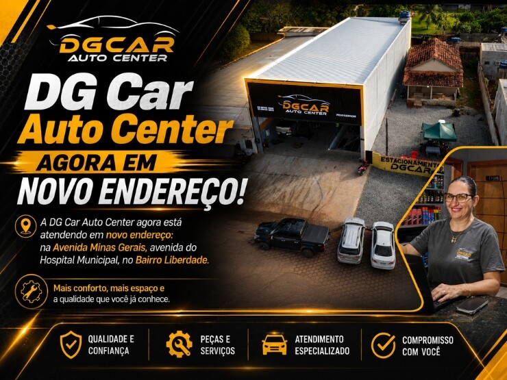 🚗A Dg Car Auto Center agora está em novo endereço em Alta Floresta